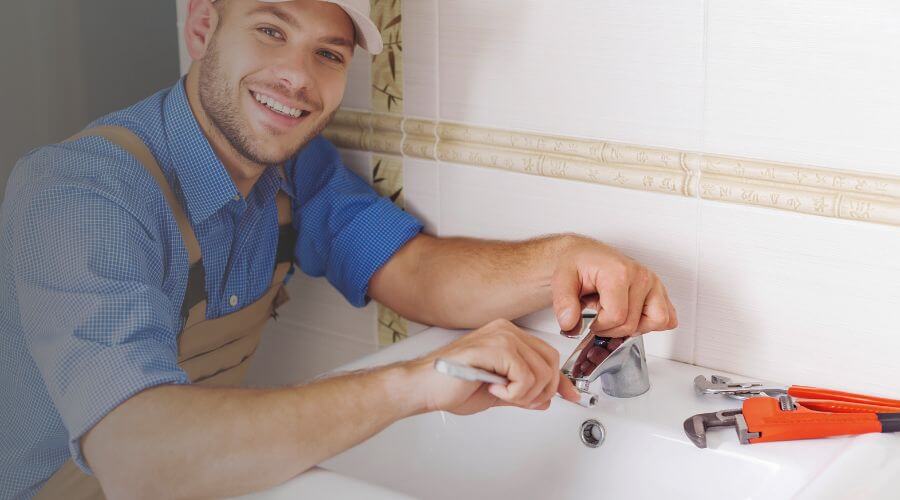 Faucet cartridge replacement in Iuka, KS